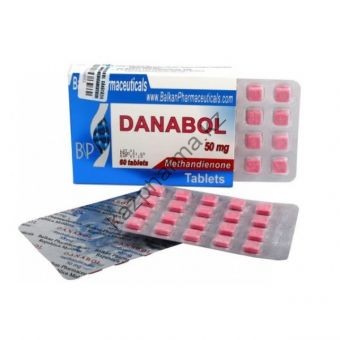 Danabol (Метан, Метандиенон) Balkan 100 таблеток (1таб 10 мг) - Акколь